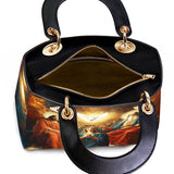 Catholight Coronation Of Mary Lady Leather Bag