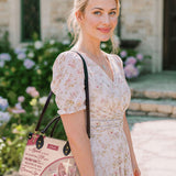 Catholight For God So Loved the World Personalized Leather Bag