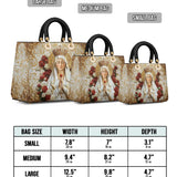 Catholight Lady of Fatima Elegance Lady Leather Bag