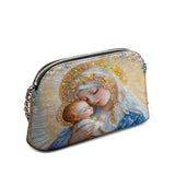 Catholight Divine Grace and Serenity Leather Crossbody Bag