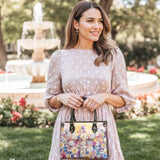 Sac en cuir floral de résurrection Catholight