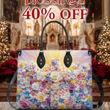 Catholight  Floral Resurrection Leather Bag