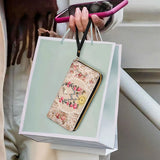 Catholight Roses du Rosaire Portefeuille en Cuir