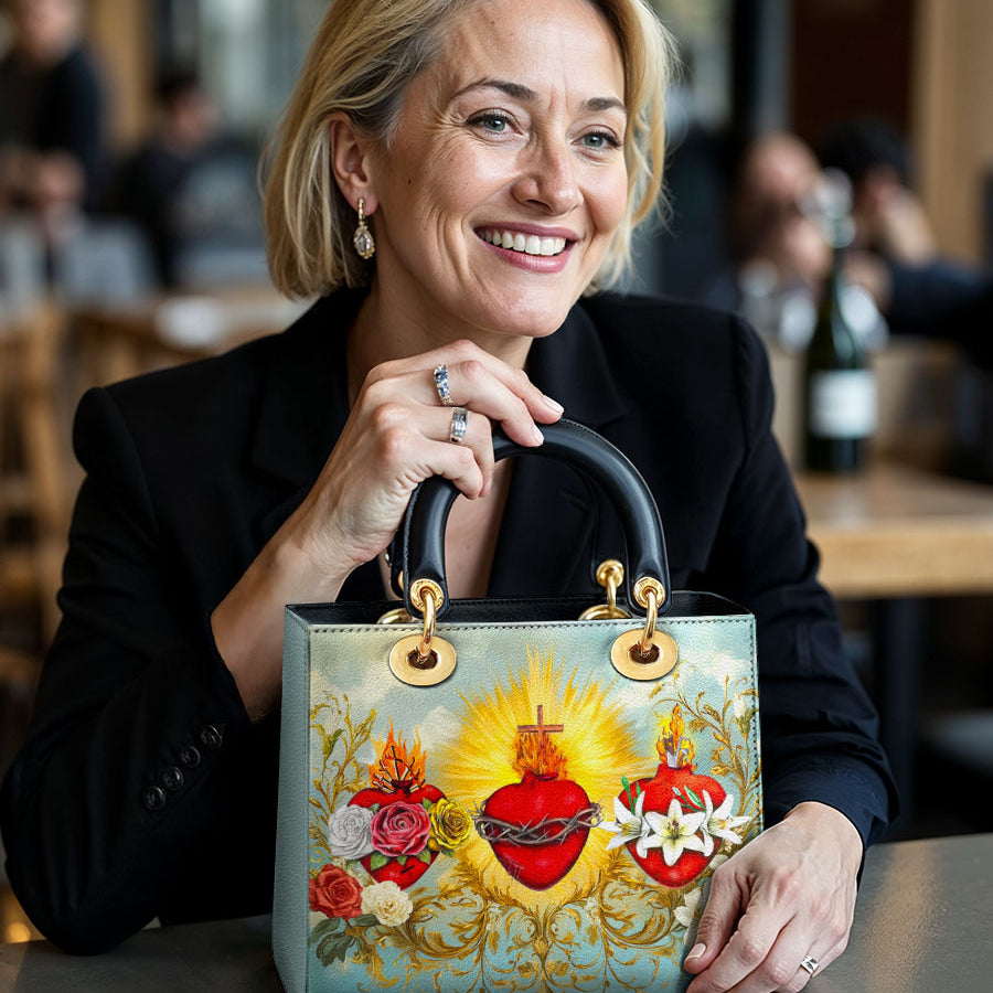 Catholight Trinity of Love Lady Leather Bag