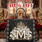 Catholight  The Divine Monogram Leather Bag