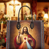Catholight Un Testament de Grâce et de Compassion Sac en Cuir