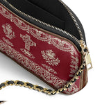 Catholight Liturgical Elegance Leather Crossbody Bag