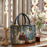 Catholight St. Monica Vision of Ostia Leather Bag