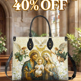 Catholight Holy Family Sacred Leather Bag