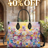 Catholight  Floral Resurrection Leather Bag