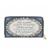 Catholight Portefeuille en Cuir Élégance Corinthienne