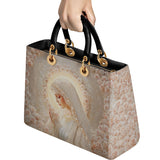 Catholight Rose Halo Devotion Lady Leather Bag