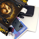 Catholight Couronne d'épines et Sac en cuir de tournesol Grace