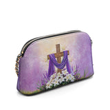 Catholight Faithful Bloom Leather Crossbody Bag