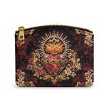 Catholight Sacred Flame Leather Rosary Pouch
