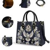 Catholight Sac en cuir dévotionnel de l'Esprit Saint et de Lily