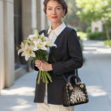 Catholight The Divine Monogram Lady Leather Bag