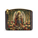 Catholight Archangel's Triumph Leather Rosary Pouch