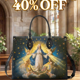 Catholight  The Queen of Heaven Leather Bag