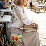 Catholight Trinity of Love Leather Crossbody Bag