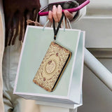 Catholight Portefeuille en cuir Force dans la grâce