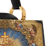 Catholight Sacred Heart of Divine Love Leather Satchel Bag