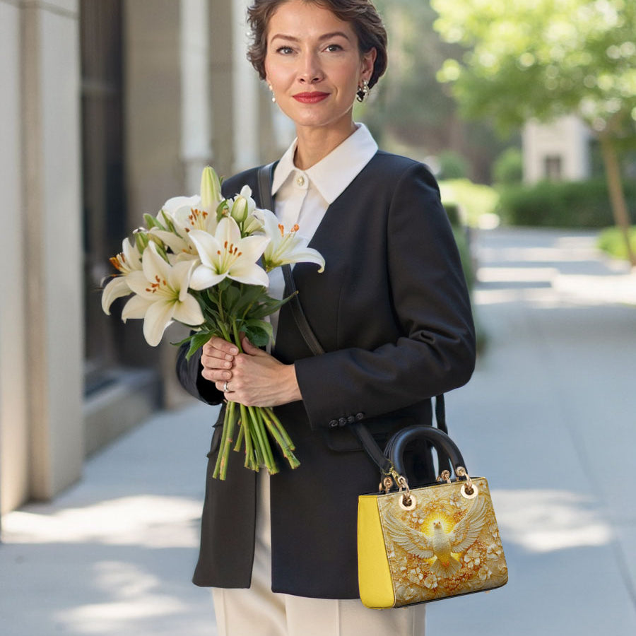 Catholight Catholight Wings of Serenity Lady Leather Bag