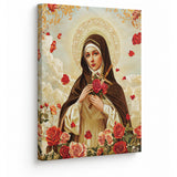 Catholight Little Flower Elegance Canvas Wall Art