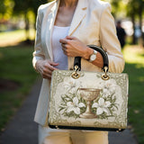 Catholight The Holy Eucharist Lady Leather Bag