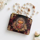 Catholight Sacred Flame Leather Rosary Pouch