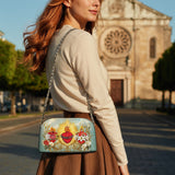 Catholight Trinity of Love Leather Crossbody Bag