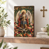 Catholight Archangel's Triumph Devotional Wooden Art