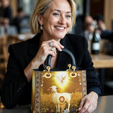 Catholight The Lamb Of Redemption Lady Leather Bag