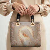 Catholight Rose Halo Devotion Lady Leather Bag