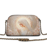 Catholight Rose Halo Devotion Leather Crossbody Bag