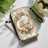 Portefeuille en cuir Catholight Grâce de la Vierge Marie