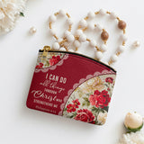 Catholight Blooming With Faith Leather Rosary Pouch