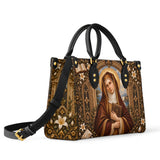 Catholight St. Monica in Persevering Prayer Leather Bag