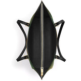 Catholight Roses of Guadalupe Leather Tote Bag