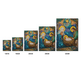 Catholight Holy Nativity Canvas Wall Art