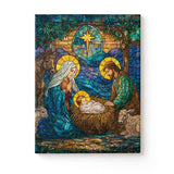 Catholight Holy Nativity Canvas Wall Art