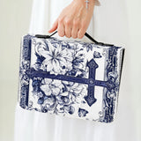 Catholight The Cross Amidst Blooming Faith Bible Cover