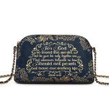 Catholight Everlasting Life Leather Crossbody Bag