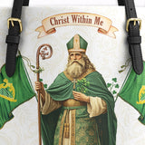 Catholight Saint Patrick's Devotion Leather Tote Bag