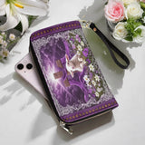 Catholight Espoir Éternel - Portefeuille en Cuir