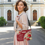 Catholight Blooming With Faith Personalized Bible Cover