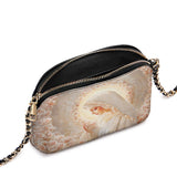 Catholight Rose Halo Devotion Leather Crossbody Bag