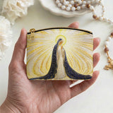 Catholight Our Lady’s Eternal Glow Leather Rosary Pouch
