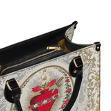 Catholight Élégance Sac en Cuir Cœur Immaculé de Marie