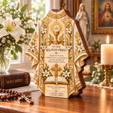 Catholight Wooden Faith Block - To Our Beloved Priest